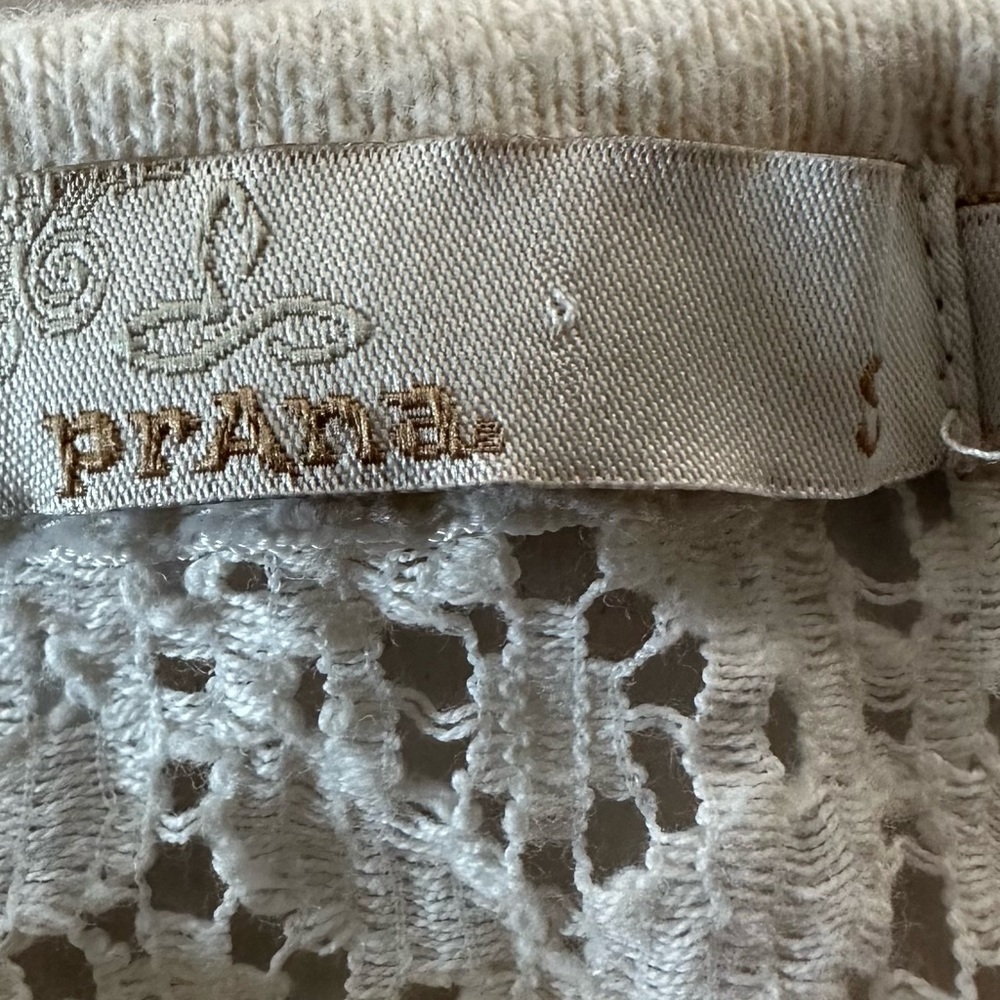 PrAna Beige long sleeve with lace top. Size Small - Picture 5 of 6